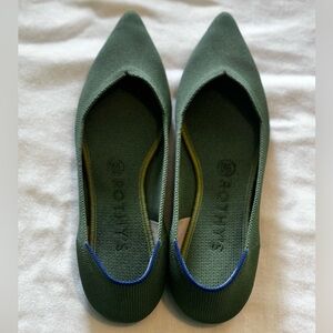 Rothy’s pointed toe flat